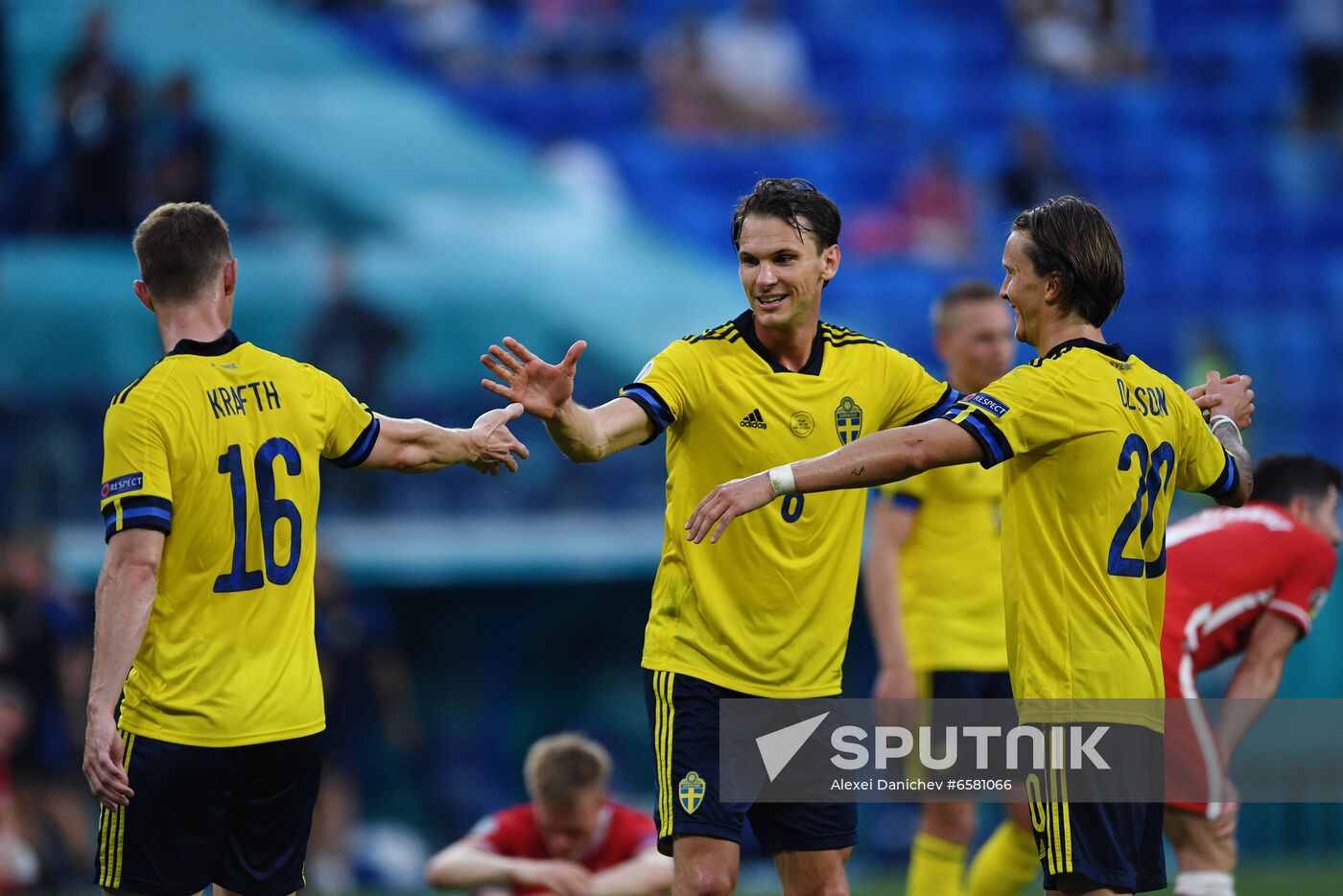 Russia Soccer Euro 2020 Sweden - Poland