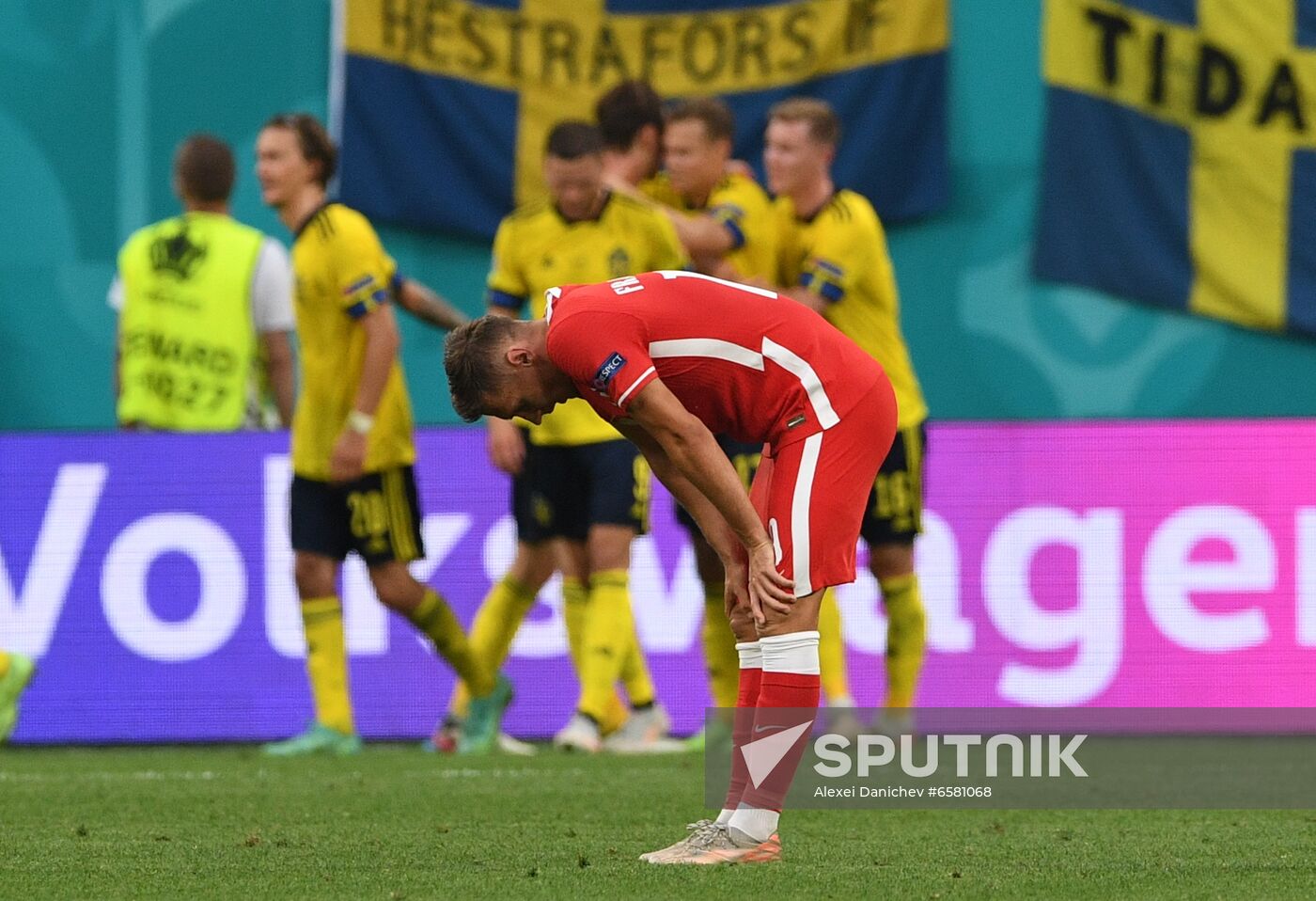 Russia Soccer Euro 2020 Sweden - Poland