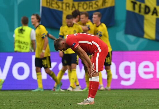 Russia Soccer Euro 2020 Sweden - Poland