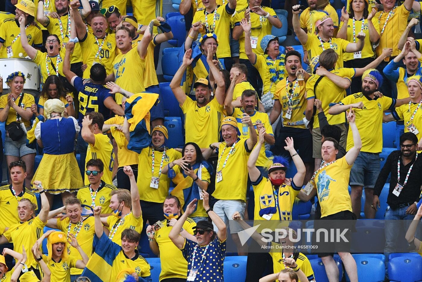 Russia Soccer Euro 2020 Sweden - Poland