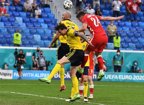 Russia Soccer Euro 2020 Sweden - Poland