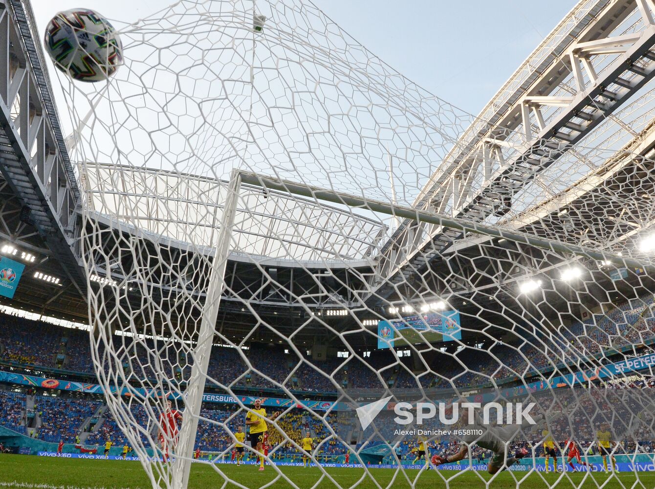 Russia Soccer Euro 2020 Sweden - Poland