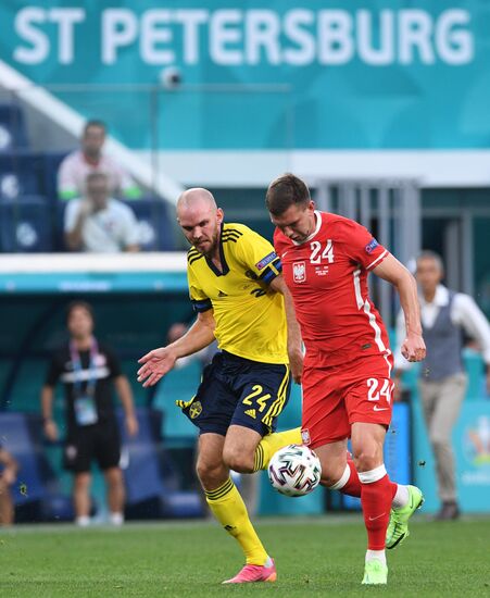 Russia Soccer Euro 2020 Sweden - Poland