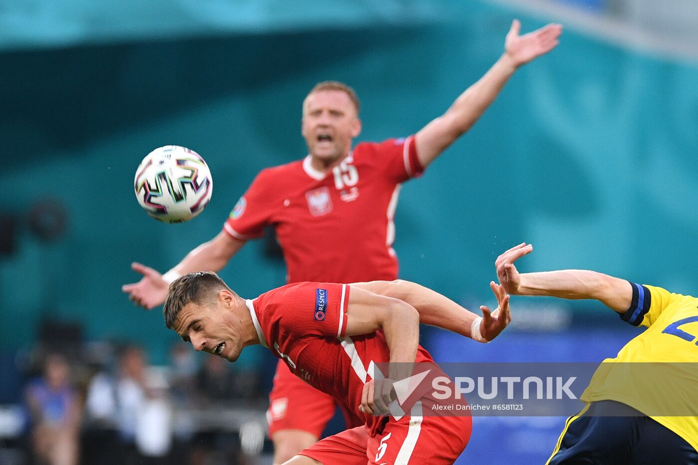 Russia Soccer Euro 2020 Sweden - Poland