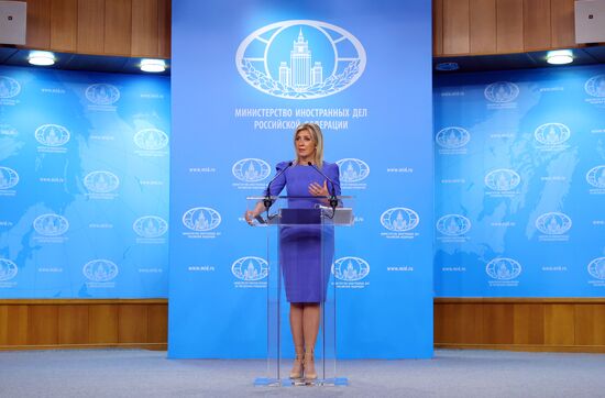 Russia Zakharova Briefing