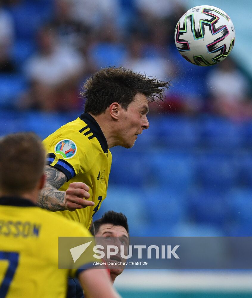 Russia Soccer Euro 2020 Sweden - Poland