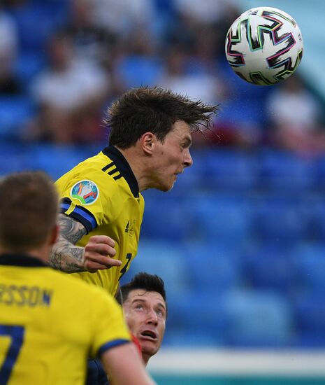 Russia Soccer Euro 2020 Sweden - Poland