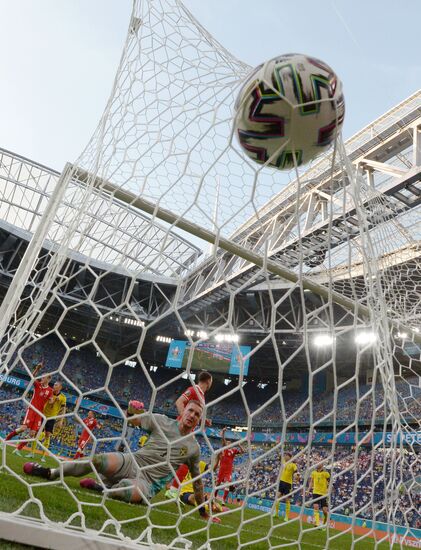 Russia Soccer Euro 2020 Sweden - Poland