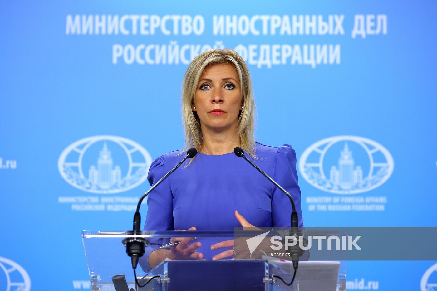Russia Zakharova Briefing
