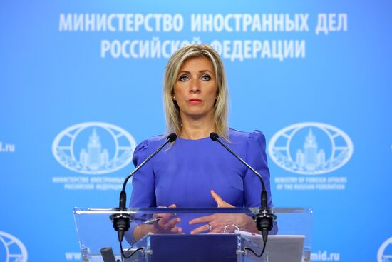 Russia Zakharova Briefing