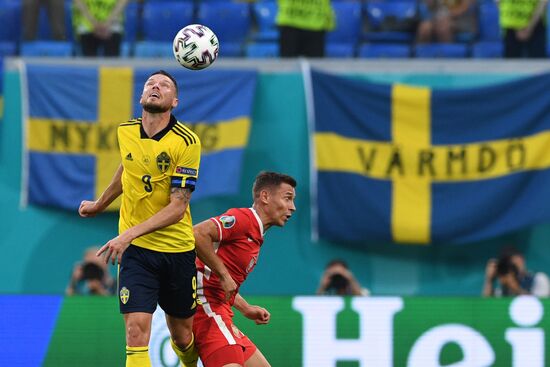 Russia Soccer Euro 2020 Sweden - Poland