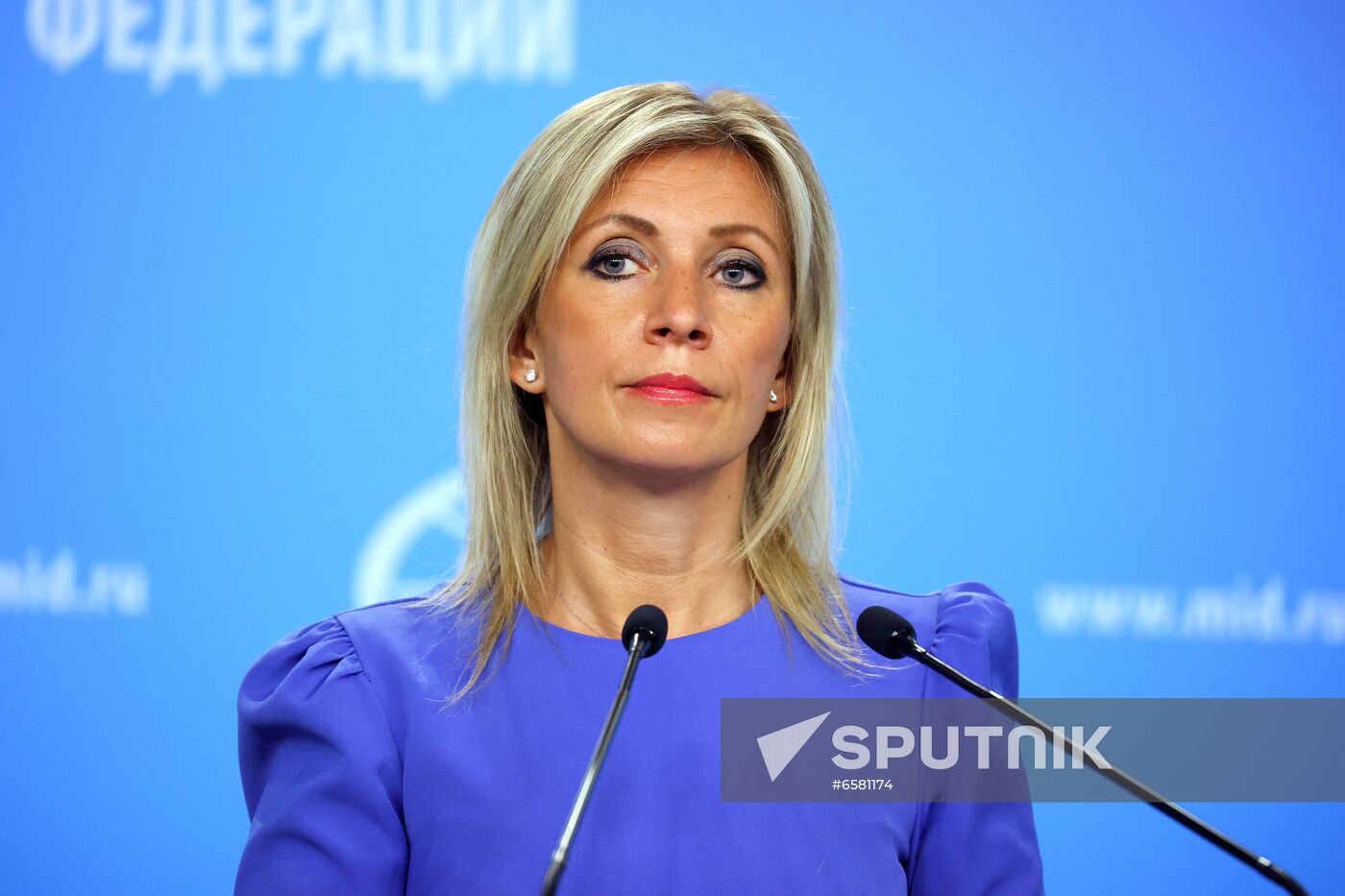 Russia Zakharova Briefing