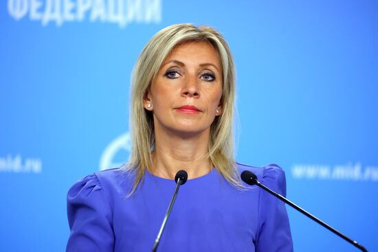Russia Zakharova Briefing