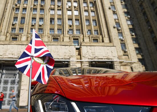 Russia Britain Warship Incident