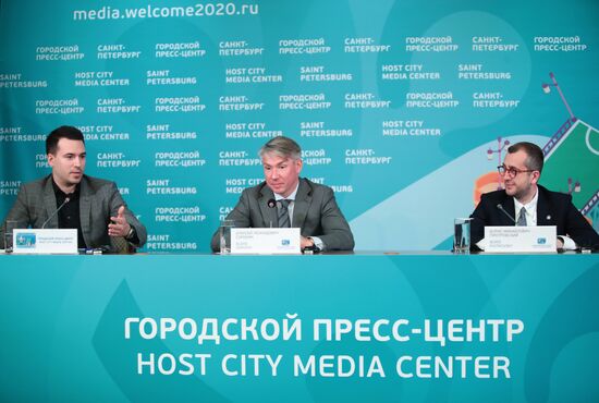 News conference following EURO 2020 group stage in St. Petersburg