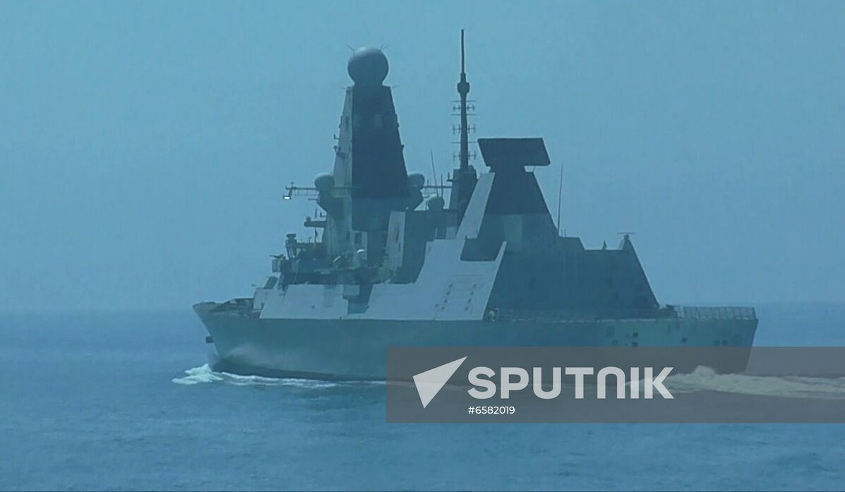 Russia Britain Warship Incident