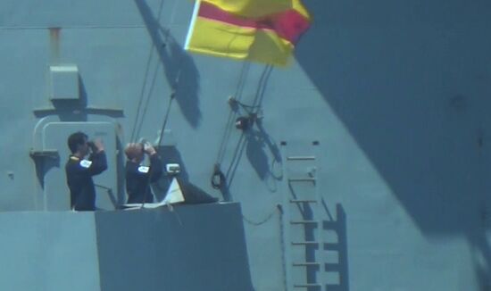 Russia Britain Warship Incident