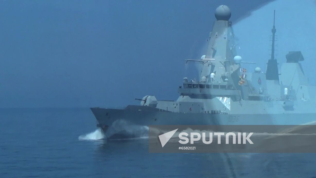 Russia Britain Warship Incident