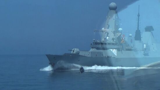 Russia Britain Warship Incident