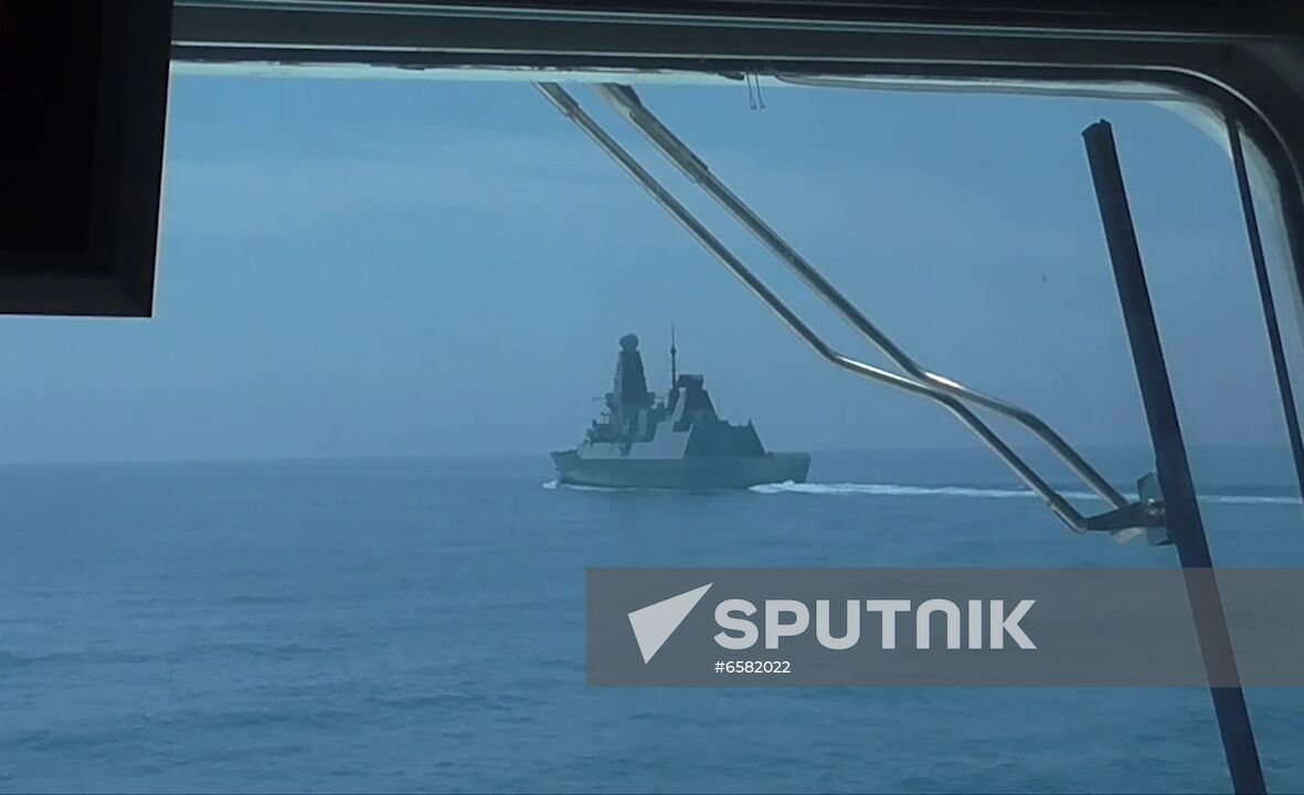 Russia Britain Warship Incident