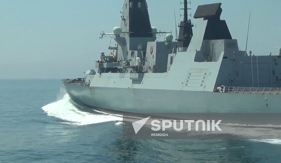 Russia Britain Warship Incident