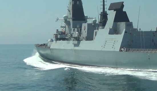 Russia Britain Warship Incident