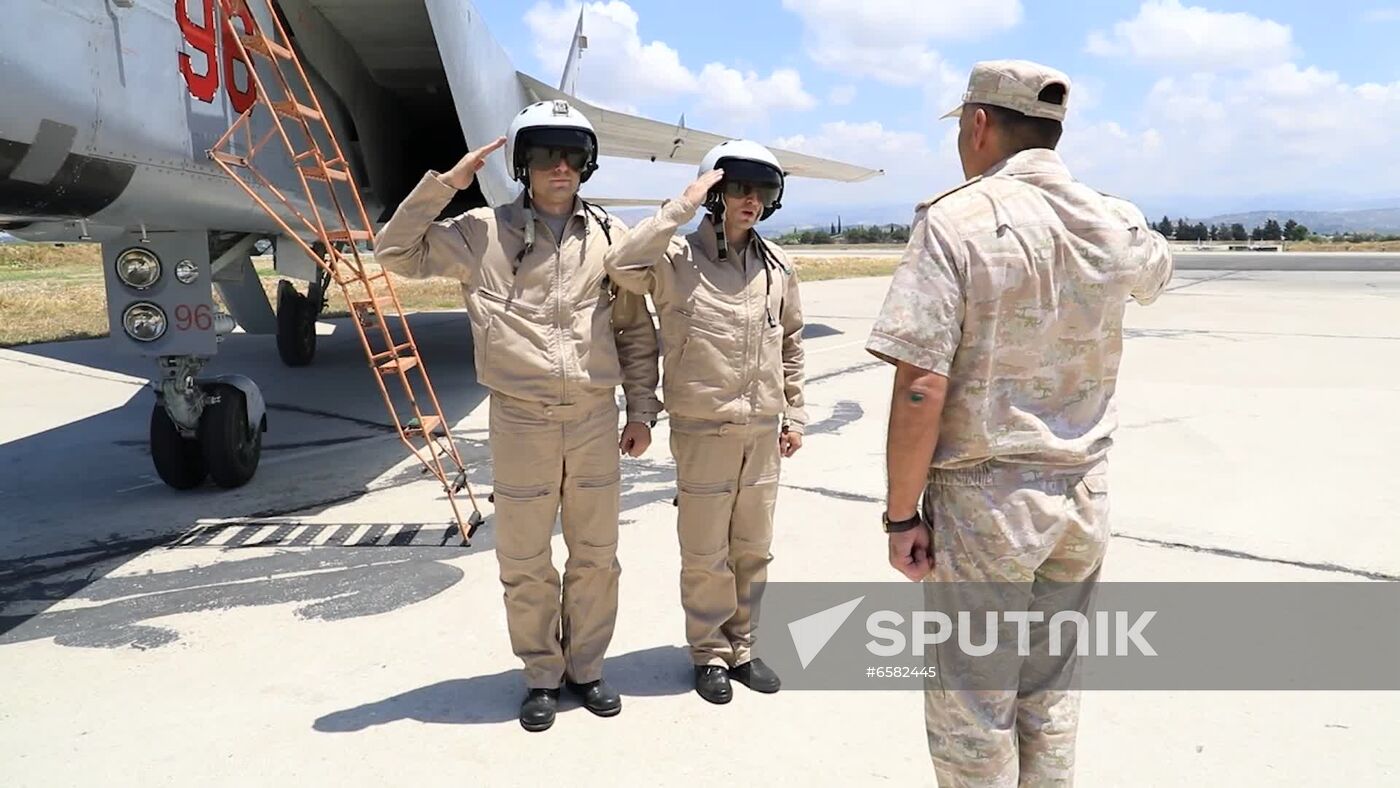 Russia Syria Fighter Jets Relocation