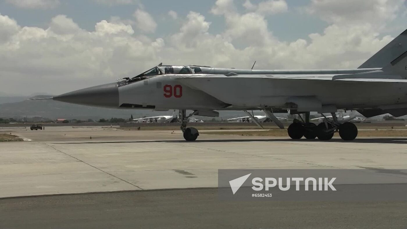 Russia Syria Fighter Jets Relocation