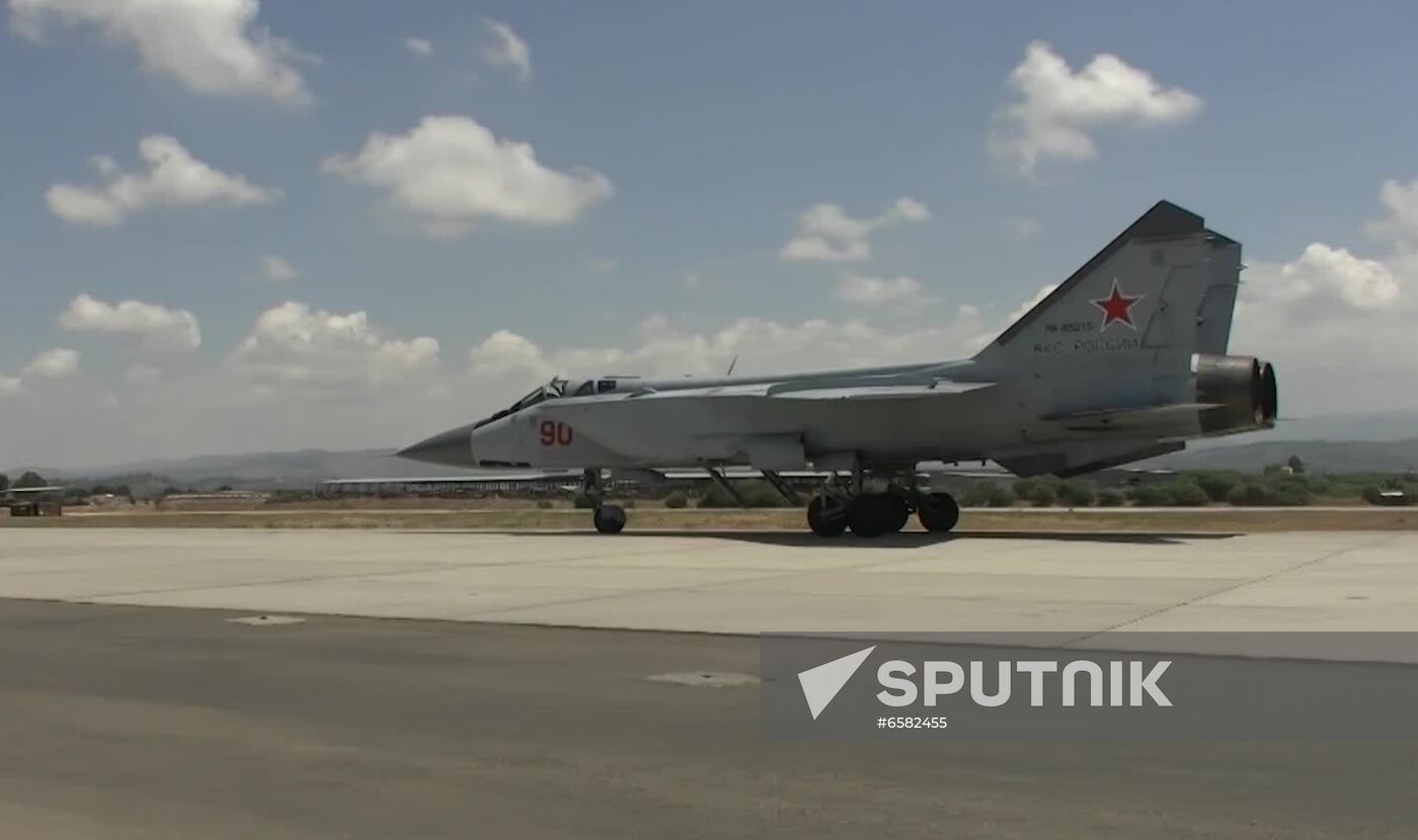Russia Syria Fighter Jets Relocation