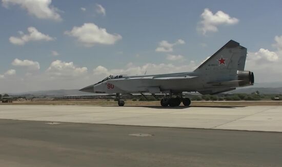 Russia Syria Fighter Jets Relocation