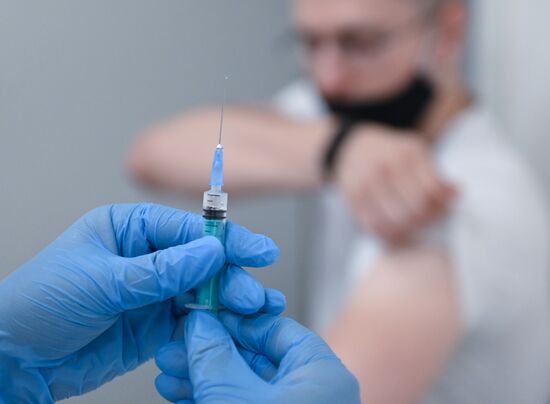Russia Coronavirus Vaccination