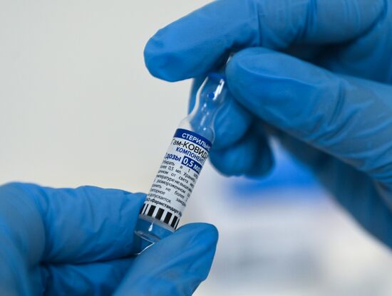 Russia Coronavirus Vaccination