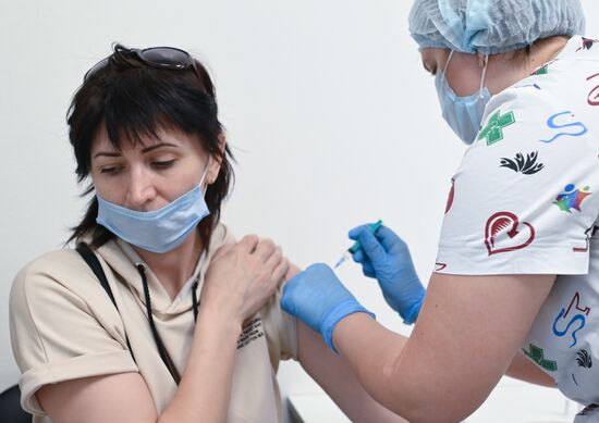 Russia Coronavirus Vaccination