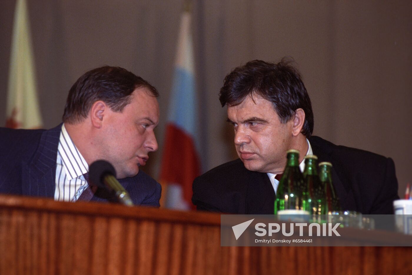 Russian President Boris Yeltsin's working trip to Chuvashia