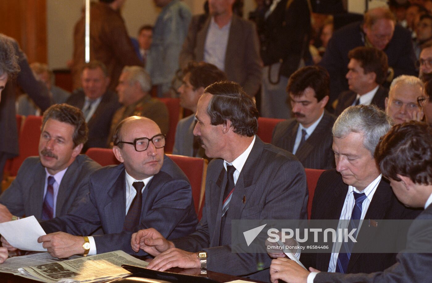 Russian President Boris Yeltsin's working trip to Chuvashia