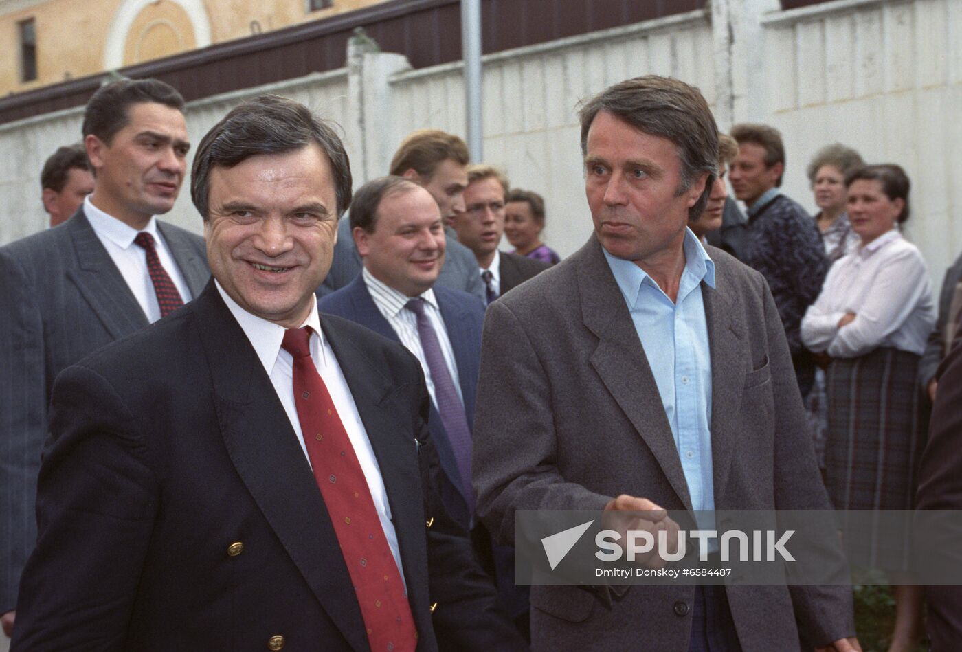 Russian President Boris Yeltsin's working trip to Chuvashia