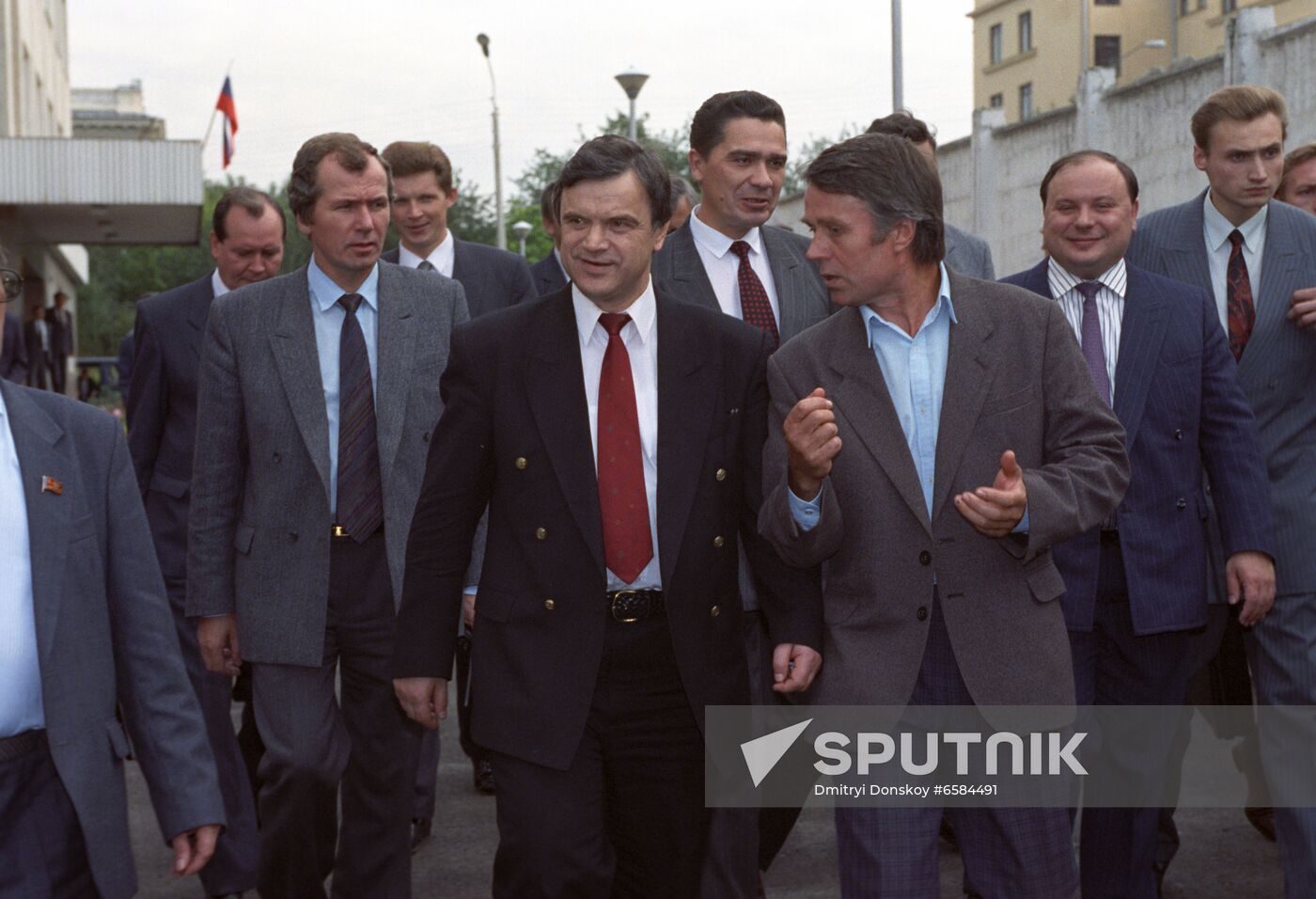 Russian President Boris Yeltsin's working trip to Chuvashia