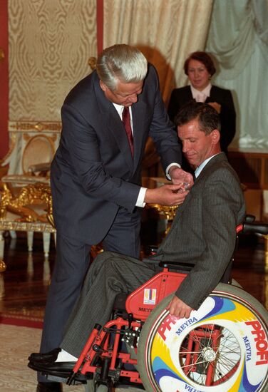 Wheelchair supermarathon