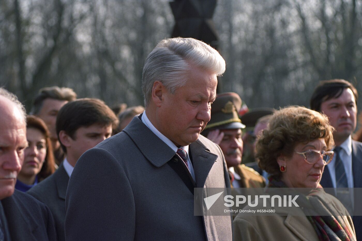 Russian President Boris Yeltsin's official visit to Hungary