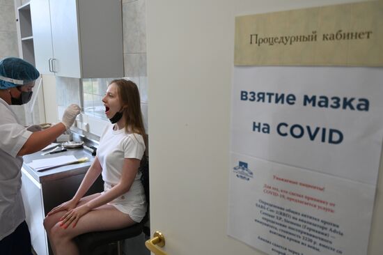 Russia Coronavirus Testing