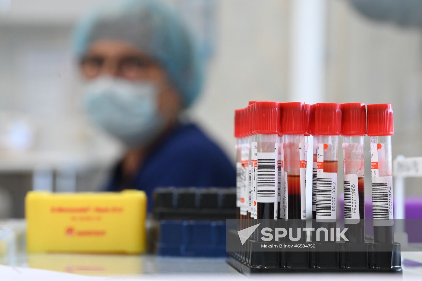Russia Coronavirus Testing