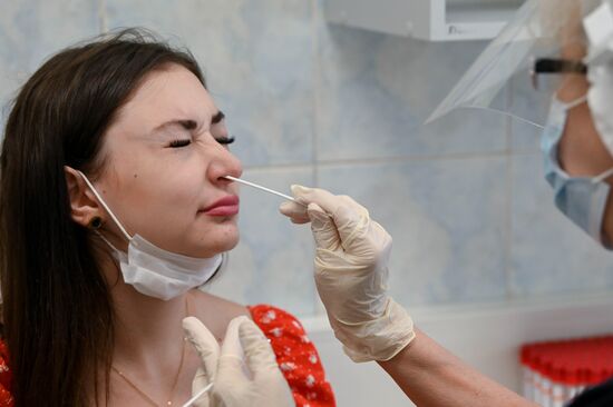 Russia Coronavirus Testing