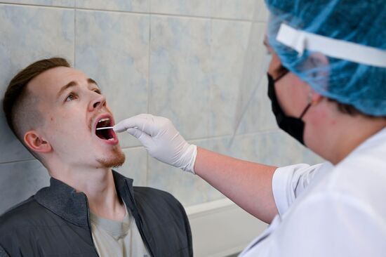 Russia Coronavirus Testing