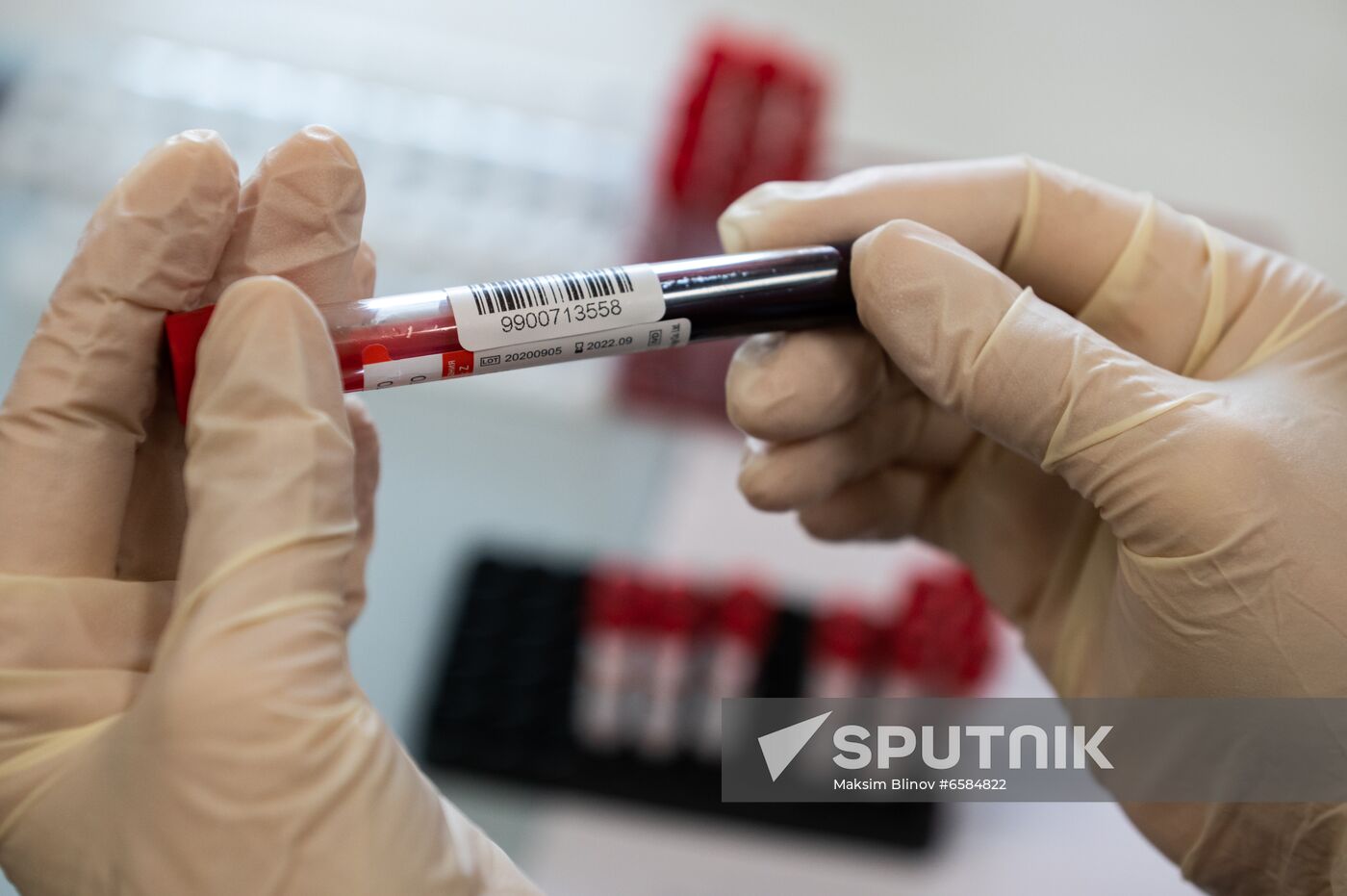 Russia Coronavirus Testing