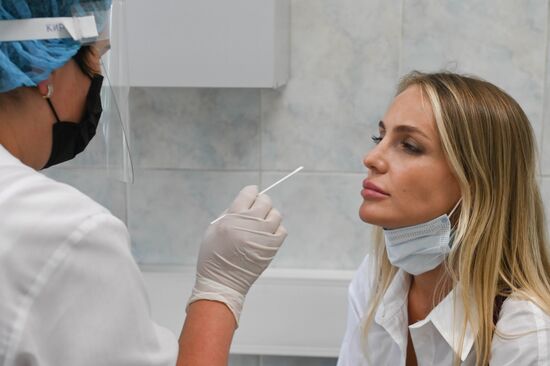 Russia Coronavirus Testing