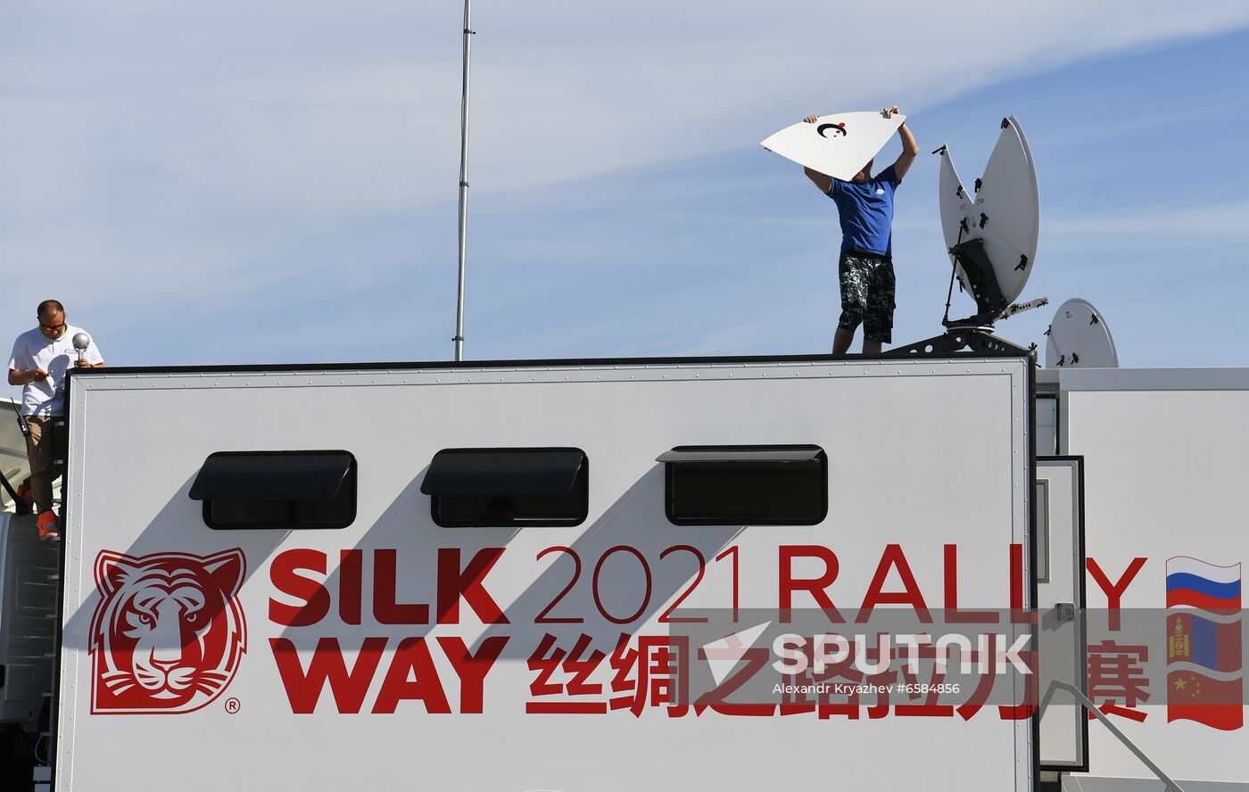 Russia Silk Way Rally Preparation