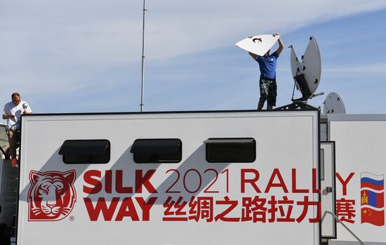 Russia Silk Way Rally Preparation