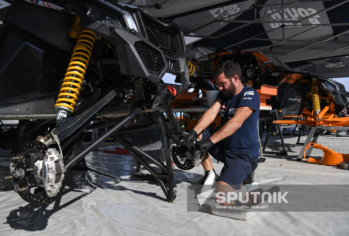 Russia Silk Way Rally Preparation