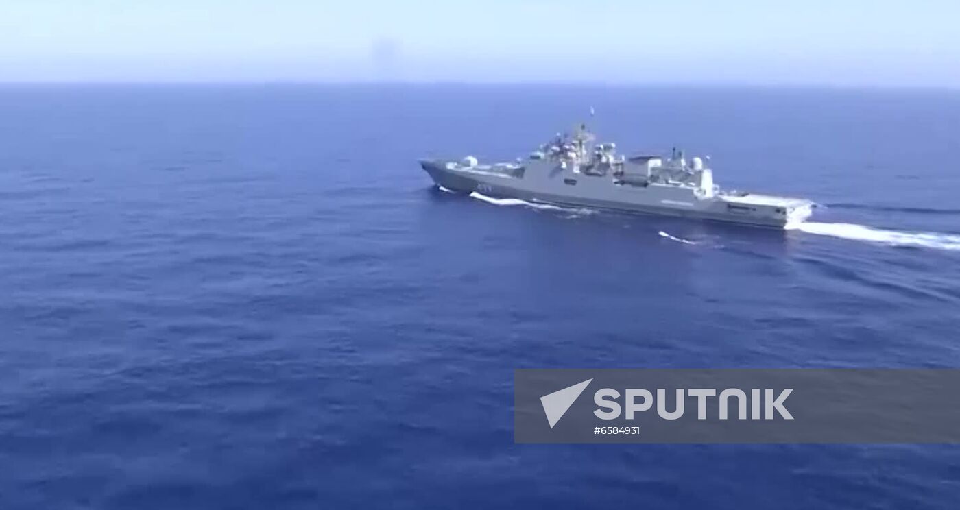 Syria Russia Defence Mediterranean Drills