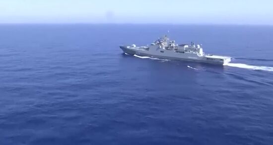Syria Russia Defence Mediterranean Drills